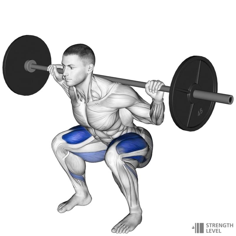 Dobór ciężaru do przysiadów