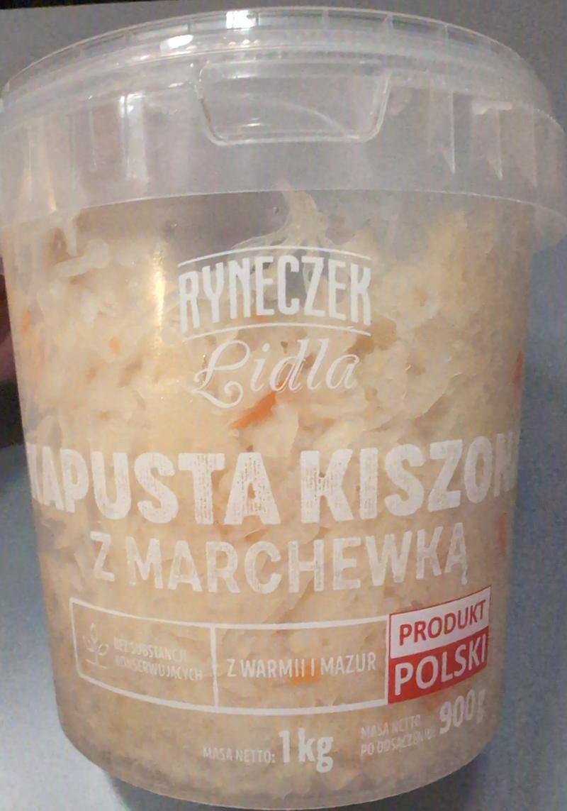 Kaloryczność gotowanej kapusty kiszonej