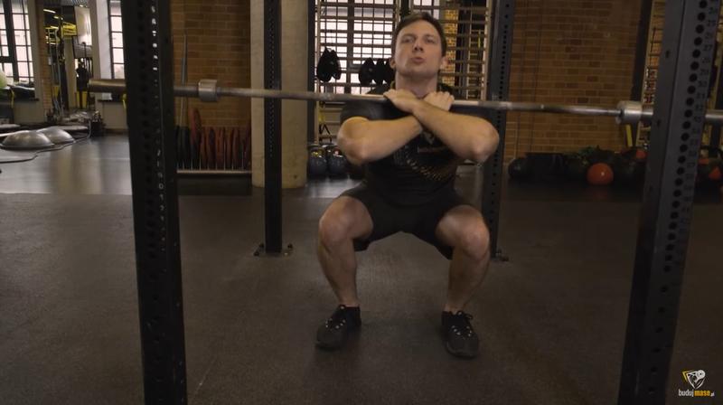 Przysiady ze sztangą technika i forma