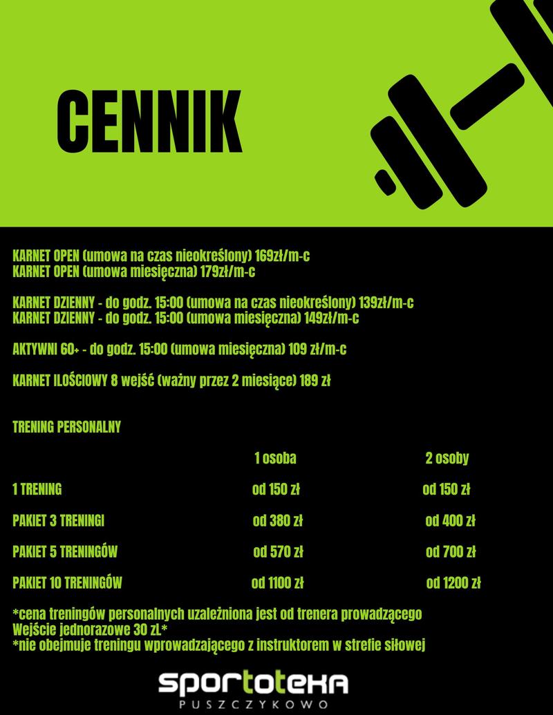 Prywatny trener na siłowni