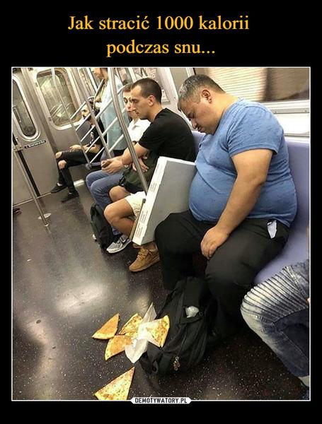 Sen a spalanie kalorii